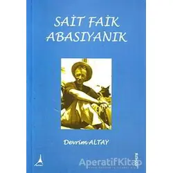 Sait Faik Abasıyanık - Devrim Altay - Alter Yayıncılık
