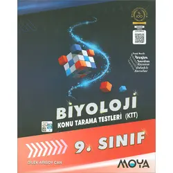 9.Sınıf Biyoloji Konu Tarama Testleri Moya - Yazıt Yayıncılık 2024 Öncesi Müfredat