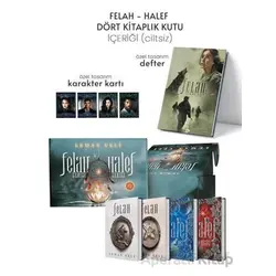 Halef ve Felah 4 Kitaplık Hediyeli Özel Kutu - Leman Veli - Ephesus Yayınları
