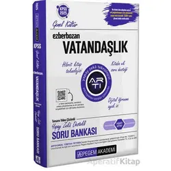 2025 Ezberbozan KPSS Genel Yetenek Genel Kültür Vatandaşlık Soru Bankası