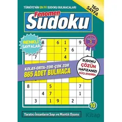 Fenomen Sudoku 10 - Kolektif - Maxi Yayıncılık