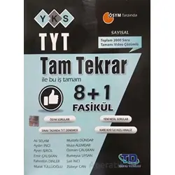 TYT Sayısal Tam Tekrar 8+1 Fasikül - Tandem Yayınları