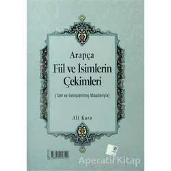 Arapça Fiil ve İsimlerin Çekimleri Rahle Boy - Ali Kara - Kitap Kalbi Yayıncılık