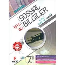 Kanıt 7.Sınıf İşte Bu Sosyal Bilgiler Soru Bankası