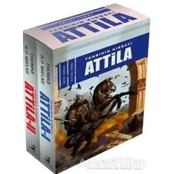 Tanrının Kırbacı Attila (2 Kitap Takım) - Thomas R. P. Mielke - Olimpos Yayınları
