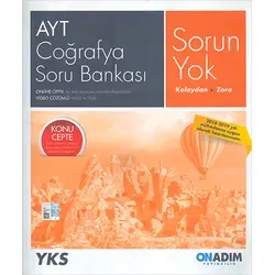 OnAdım AYT Coğrafya Soru Bankası (Kampanyalı)