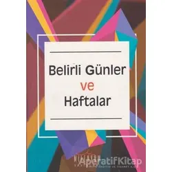 Belirli Günler ve Haftalar - Kolektif - Milenyum