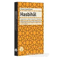 Hasbihal - Hüseyin Hamdi Efendi - Büyüyen Ay Yayınları
