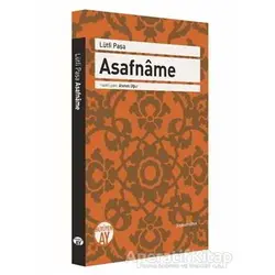 Lütfi Paşa: Asafname - Ahmet Uğur - Büyüyen Ay Yayınları