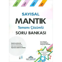 İrem KPSS ALES DGS YKS Sayısal Mantık Çözümlü Soru Bankası