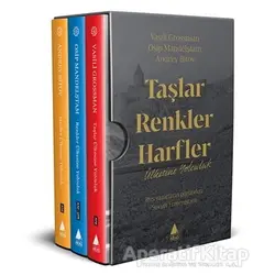 Taşlar Renkler Harfler (3 Takım Takım) Özel Kutulu Set - Osip Mandelştam - Aras Yayıncılık