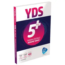 YDS Plus 5 li Tamamı Çözümlü Deneme Sınavı Me Too Publishing