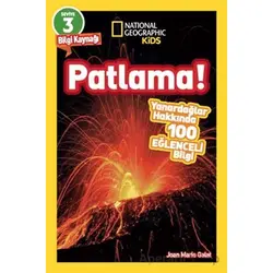 National Geographic Kids Okuma Serisi Seviye 3 - Patlama - Joan Marie Galat - Beta Kids