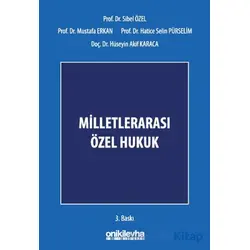 Milletlerarası Özel Hukuk - Mustafa Erkan - On İki Levha Yayınları