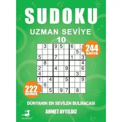 Sudoku Uzmanı Seviye 10 - Ahmet Ayyıldız - Olimpos Yayınları