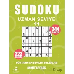 Sudoku Uzmanı Seviye 11 - Ahmet Ayyıldız - Olimpos Yayınları