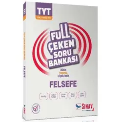 TYT Felsefe Full Çeken Soru Bankası Sınav Dergisi Yayınları