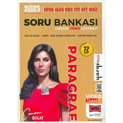 2025 KPSS ALES DGS TYT AYT MSÜ Çözümlü Paragraf Soru Bankası Yargı Yayınları