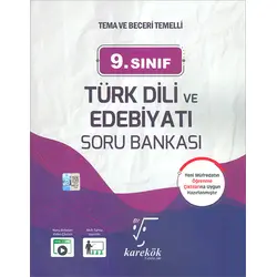 9.Sınıf Türk Dili ve Edebiyatı Soru Bankası 2025 Karekök Yayınları