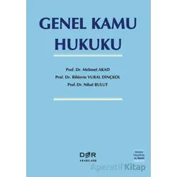 Genel Kamu Hukuku - Nihat Bulut - Der Yayınları