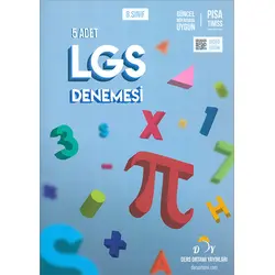 8.Sınıf LGS 5 li Deneme Sınavı Ders Ortamı Yayınları