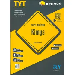 Optimum TYT Kimya Soru Bankası Video Çözümlü Referans Yayınları