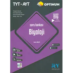 Optimum TYT AYT Biyoloji Soru Bankası Video Çözümlü Referans Yayınları