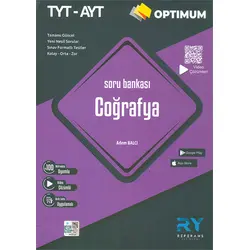Optimum TYT AYT Coğrafya Soru Bankası Video Çözümlü Referans Yayınları