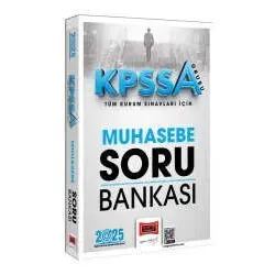 Yargı Yayınları 2025 KPSS-A Grubu Tüm Kurum Sınavları İçin Muhasebe Soru Bankası