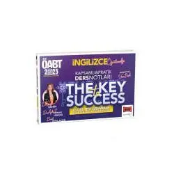Yargı 2025 ÖABT İngilizce Öğretmenliği Ders Notları The Key Success Grammar & Reading Compr