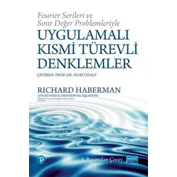 Uygulamalı Kısmi Türevli Denklemler - Richard Haberman - Nobel Akademik Yayıncılık