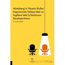 Mintzberg’in Yönetici Rolleri Kapsamında Türkiye’deki ve İngiltere’deki İş İlanlarının Karşılaştırıl