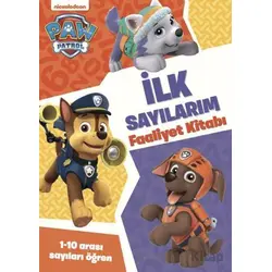 Paw Patrol İlk Sayılarım Faaliyet Kitabı - Caroline Asquith - Beta Kids