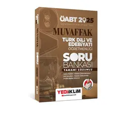Yediiklim 2025 ÖABT Muvaffak Türk Dili Ve Edebiyatı Öğretmenliği Tamamı Çözümlü Soru Bankası