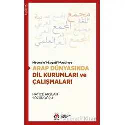 Arap Dünyasında Dil Kurumları ve Çalışmaları - Hatice Arslan Sözüdoğru - DBY Yayınları