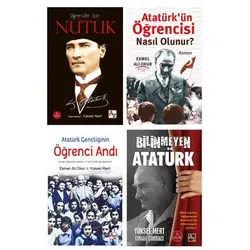 Öğrenciler İçin Atatürk Seti - 4 Kitap - Kollektif - Az Kitap