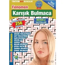 Fenomen Karışık Bulmaca 11 - Bertan Kodamanoğlu - Maxi Yayıncılık