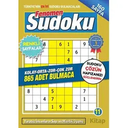 Fenomen Sudoku 11 - Bertan Kodamanoğlu - Maxi Yayıncılık