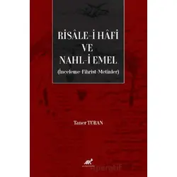 Risale-i Hafi ve Nahl-i Emel (İnceleme, Fhirst, Metinler) - Kolektif - Paradigma Akademi Yayınları