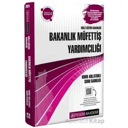2024 MEB Bakanlık Müfettiş Yardımcılığı Konu Anlatımlı Soru Bankası
