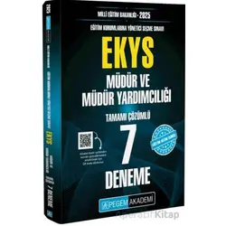 2025 Milli Eğitim Bakanlığı (EKYS) Müdür ve Müdür Yardımcılığı Tamamı Çözümlü 7 Deneme