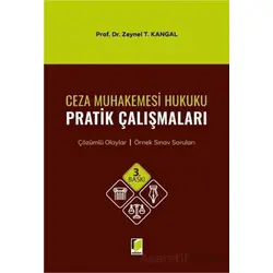 Ceza Muhakemesi Hukuku Pratik Çalışmaları - Zeynel T. Kangal - Adalet Yayınevi