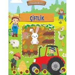 Çiftlik - Pencereli Kitaplar - Kolektif - 0-6 Yaş Yayınları