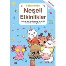 Çocuklar için Neşeli Etkinlikler- Çıkartmalı - Valentina Figus - 1001 Çiçek Kitaplar