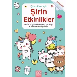 Çocuklar için Şirin Etkinlikler - Çıkartmalı - Valentina Figus - 1001 Çiçek Kitaplar