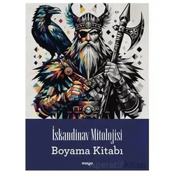 İskandinav Mitolojisi Boyama Kitabı - Tahir Malkoç - Maya Kitap