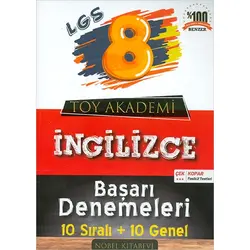 Toy Akademi 8.Sınıf LGS İngilizce Başarı Denemeleri