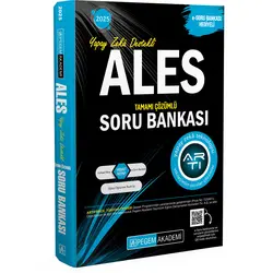 2025 ALES Tamamı Çözümlü Soru Bankası - Kolektif - Pegem Akademi Yayıncılık