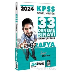 HocaWebde Yayınları 2025 KPSS GK Coğrafya Tamamı Çözümlü 33 Deneme Sınavı