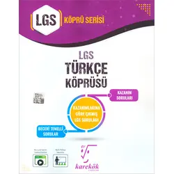 LGS Türkçe Köprüsü Karekök Yayınları